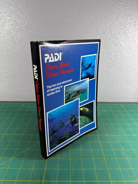 PADI Open Water Diver Manual Scuba Diving Book Paperback Softcover