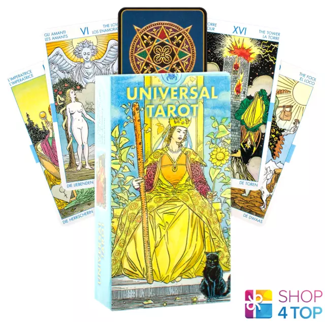 Universal Tarot Deck-Karten Lo Scarabeo Esoteric Fortune Telling Neu