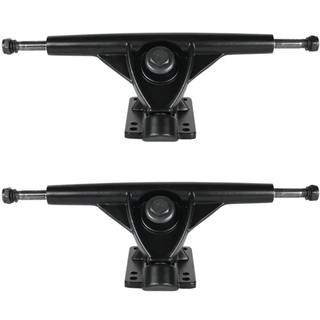 Havoc 181mm Downhill Longboard Trucks Black Set of 2