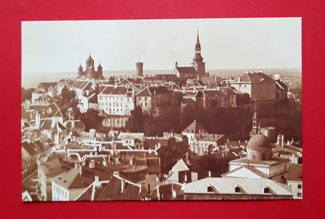 Foto AK Estland REVAL Tallinn um 1930 Stadtansicht mit Domberg    ( 35631