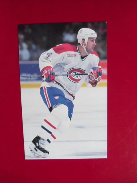 1999-2000-Montreal Canadiens-#14-Trevor Linden Postcard.