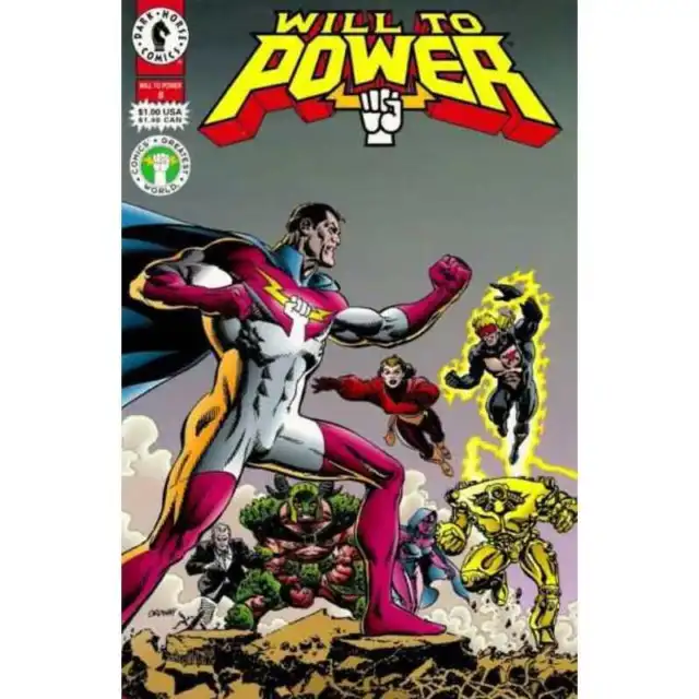 Will to Power #8 in Near Mint minus condition. Dark Horse comics [a|