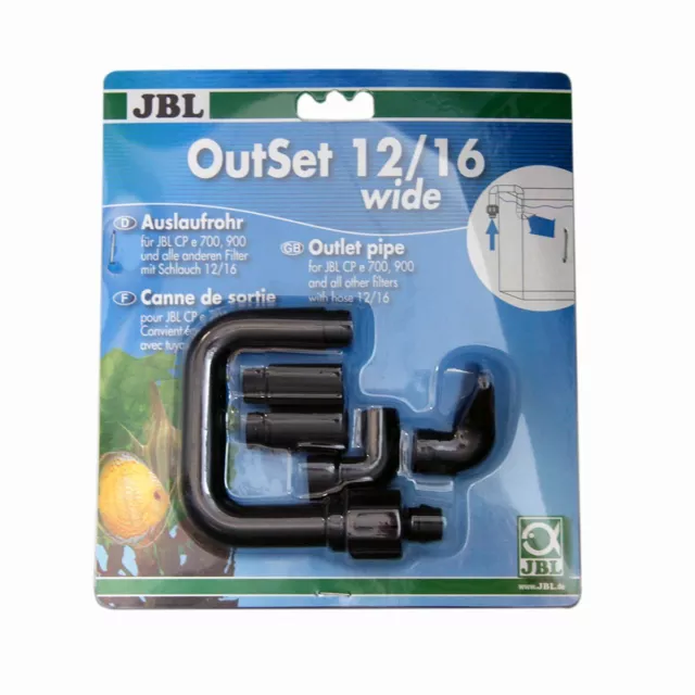 JBL OutSet wide - kit de retour d'eau avec tube à large faisceau - 12/16