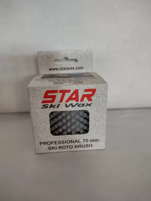 Star Nylon Roto Brush soft white  Nylon Rotary Brush Ski Tuning & Waxing