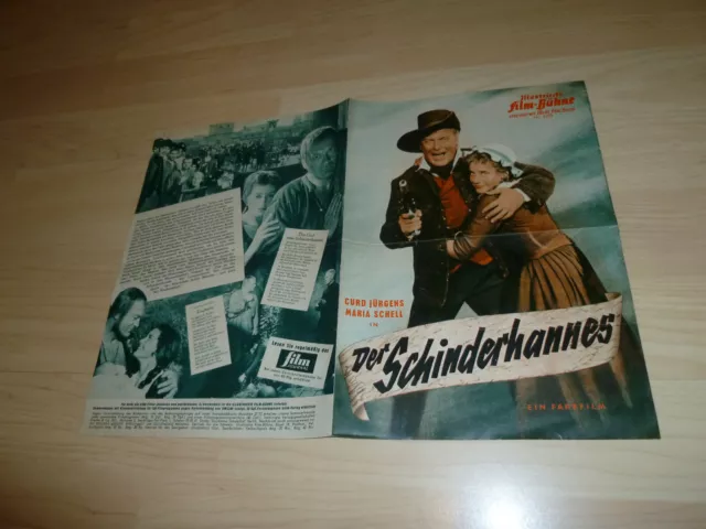 Filmprogramm - Der Schinderhannes - C.Jürgens - Illustrierte Film-Bühne Nr. 4595