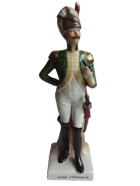 Soldat de l'Empire en porcelaine de Limoges sur Gens de Confiance