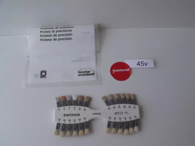 Ivoclar Vivadent IPS D.Signer Opaquer Farbschlüssel - Anneau No. 45v