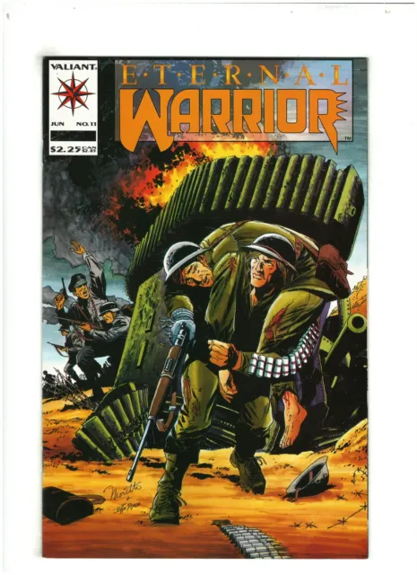 Eternal Warrior #11 NM- 9.2 Valiant Comics 1993 WWII vs. Nazi's