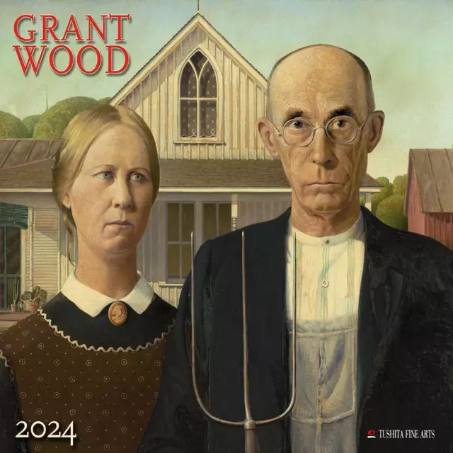 Grant Wood 2024 Kalender 2024 Kalender Tushita Fine Arts Drahtheftung 28 S. 2024