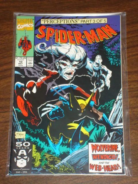 Spiderman #10 Vol1 Marvel Comics Spidey May 1991