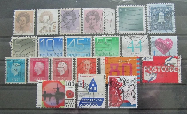 Briefmarken Niederlande Lot mit alten Marken