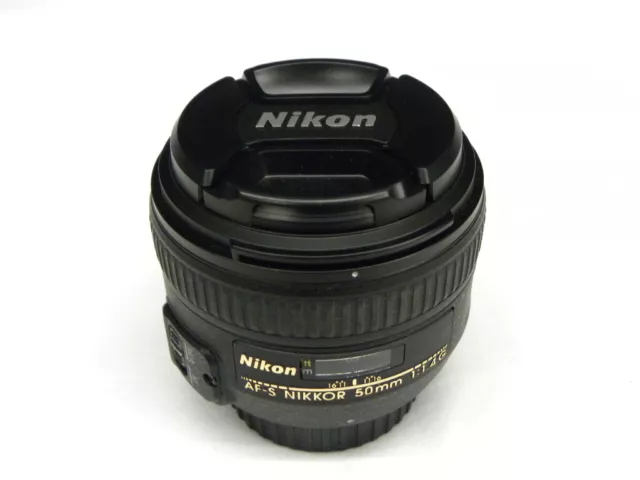 Objectif Nikon AF-S Nikkor 50 mm 1:1,4 G SWM 058 US655334 édition spéciale comme neuf