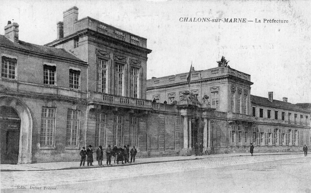 *149 cpa 51 Chalons sur Marne -  la Préfecture