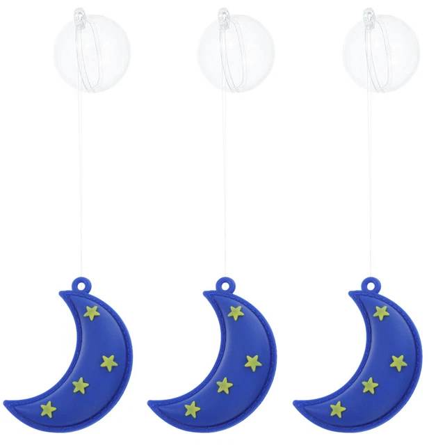 3 Pcs Aquarium Decoration Fish Tank Floating Hanging Statue Decor Ornaments