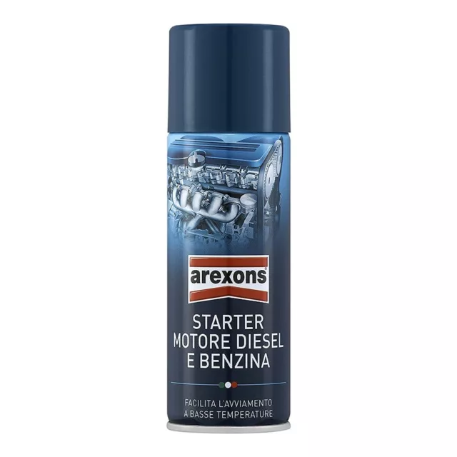 Starter Spray Motore Diesel Benzina 200 Ml Arexons 8453-9409