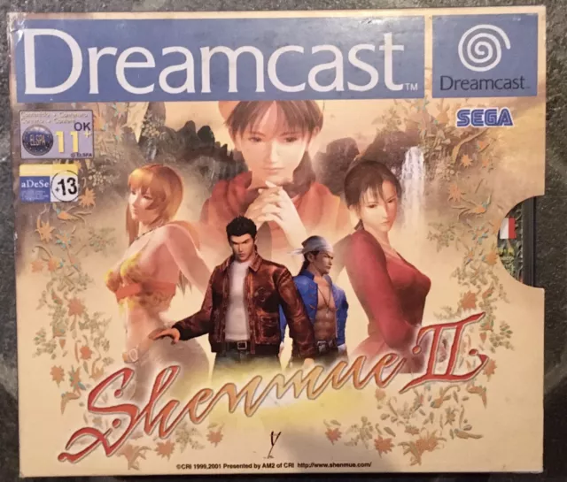 Shenmue 2 - SEGA Dreamcast PAL - Immaculate Unplayed Condition