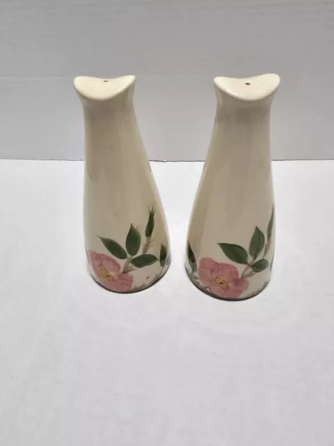 Vintage Franciscan Desert Rose Salt and Pepper Shaker Set! 6" Oversized! Mint!