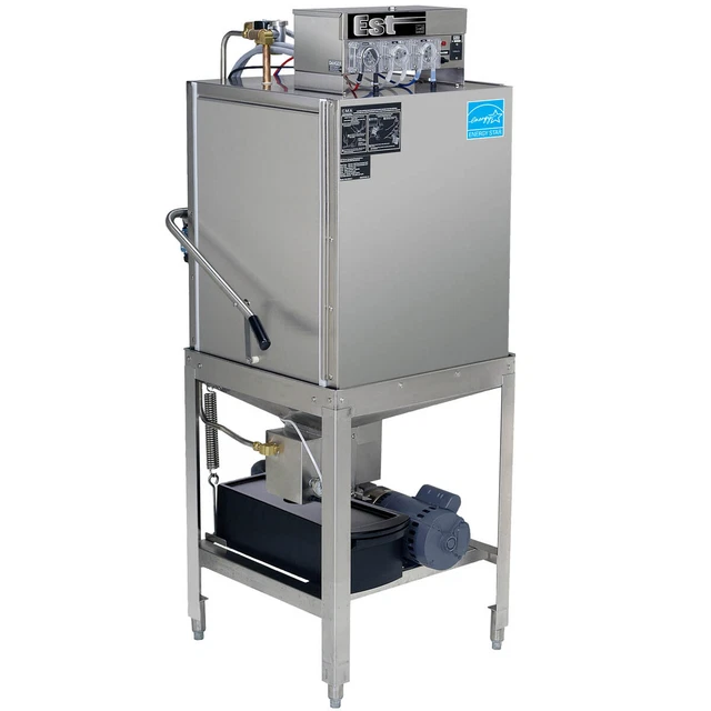 CMA Dishmachines EST-AH-EXT Door Type Single Rack Straight Dishwasher, Low Temp