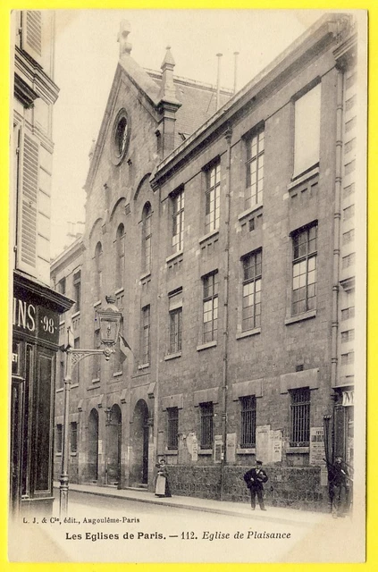 cpa Not current 75 - PARIS 95 rue de l'OUEST Church of Pleasure Montparnasse