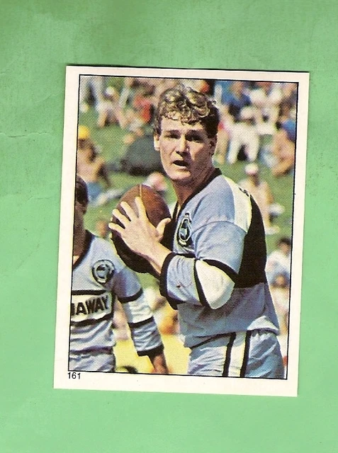 SCANLENS 1984 NRL RUGBY LEAGUE STICKERS（Complete set of