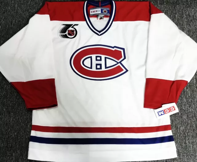 Vintage 1980s Montreal Canadiens Habs Jersey By Winnwell Size S