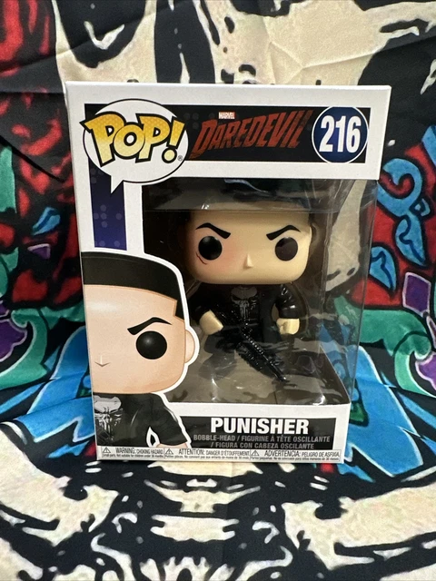 Funko Pop! Vinyl: Marvel - Punisher #216 Daredevil, Jon Bernthal. Frank Castle.