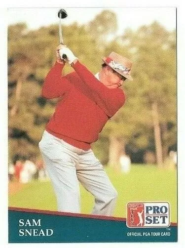 Sam Snead 1991 Proset Pga Tour Card # 235 Free Shipping