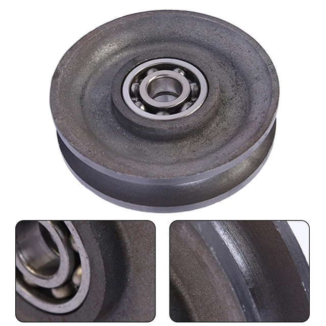 Roulement A Bille 20pcs V623ZZ Guide De Rainure En V Miniature En Acier Roulement à Billes De Rail De Poulie 3x12x4mm Pour Système De Mouvement Linéaire De Rail Poulie à Roulement 4x13x6