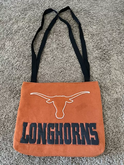 Texas Longhorns Football Game Shoulder Crossover Handbag Tote Purse.