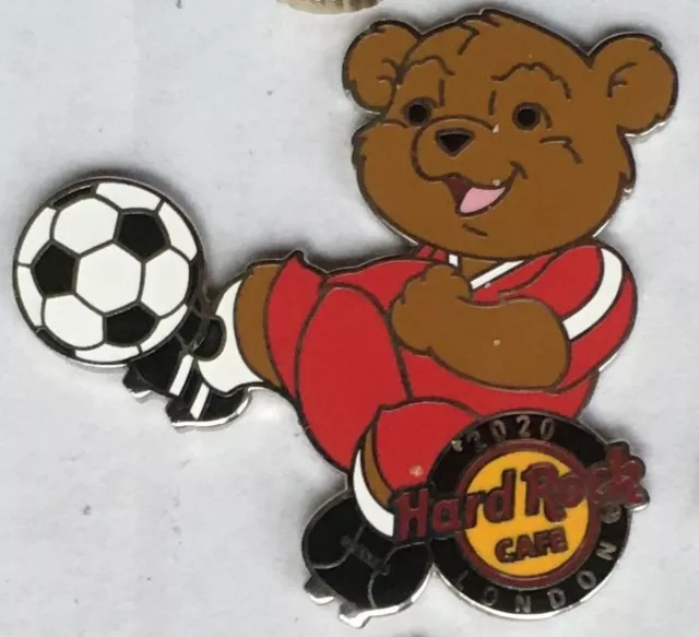 HRC Hard Rock Cafe - Soccer Teddy Bear - London - Limited Edition