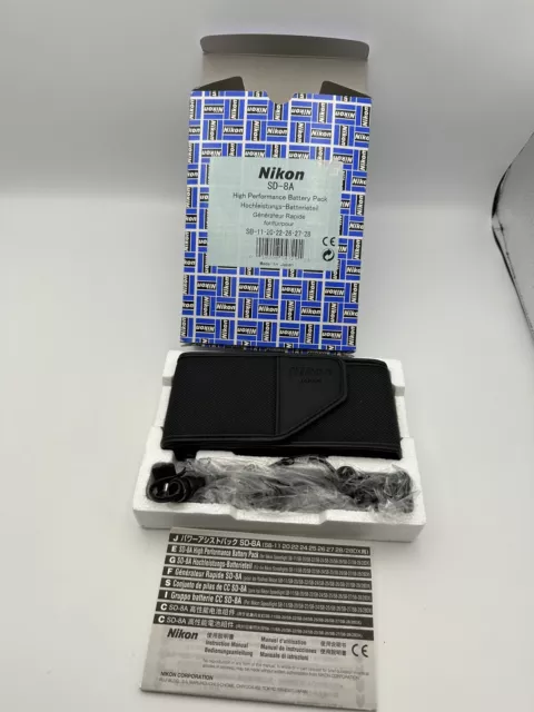 Nikon SD-8A High Performance Battery Pack for Nikon Speedlight Units