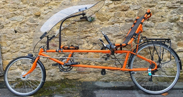 RYAN VANGUARD RECUMBENT bicycle classic touring bike with zipper