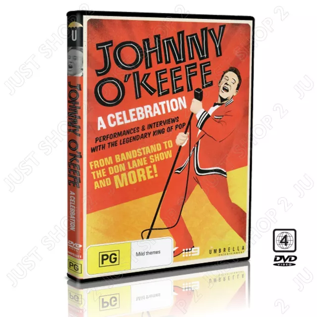 Johnny O'Keefe - Live Across Australia DVD : From Bandstand / Don Lane + More