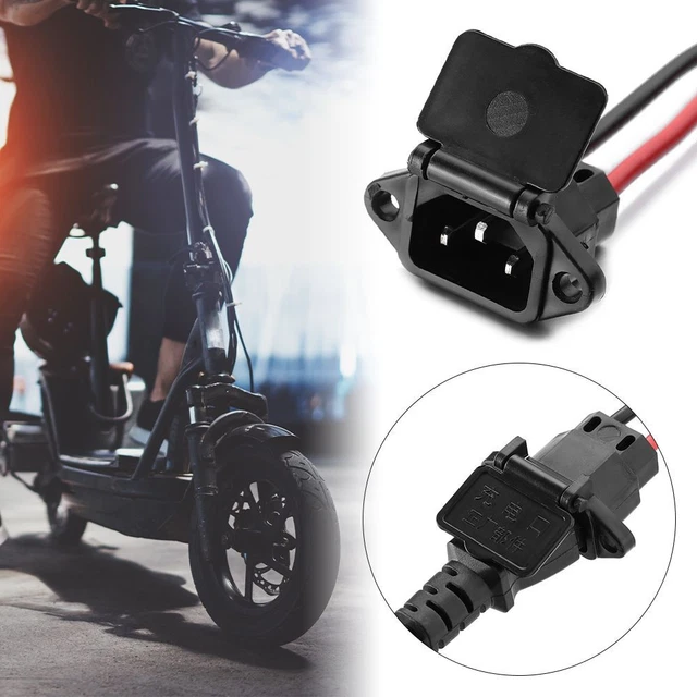 CAR CONNECTOR E-BIKE Battery Charger Charging Socket Electric Vehicle ...