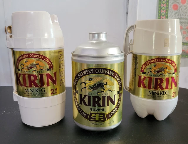 Kirin Beer Cans  - Lot of 3 Liter Size