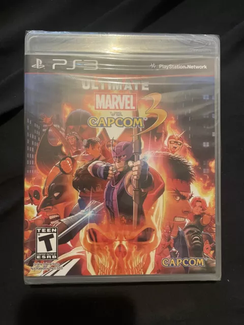 Ultimate Marvel vs. Capcom 3 (Sony PlayStation 3, PS3) New Sealed