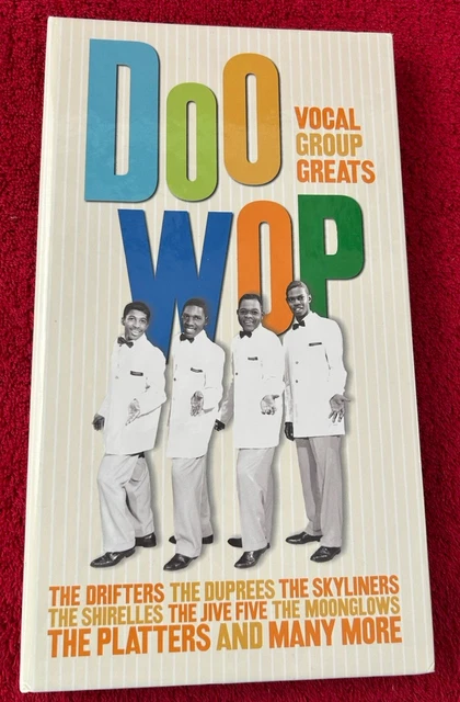 THE DOO WOP Box #1 101 vocal group gems, includes 4 CDs plus