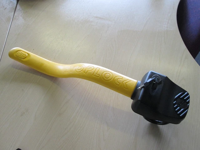 Stoplock Pro Blocco Volante Blocco Dispositivo Antifurto c.g. 2 CHIAVI MAI USATE