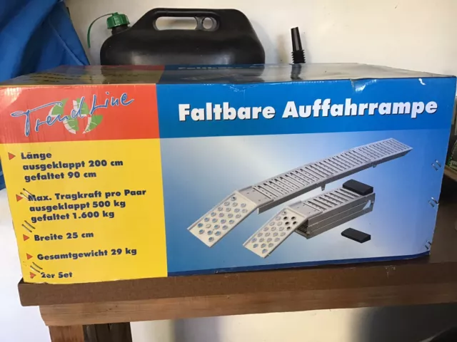 auffahrrampe klappbar