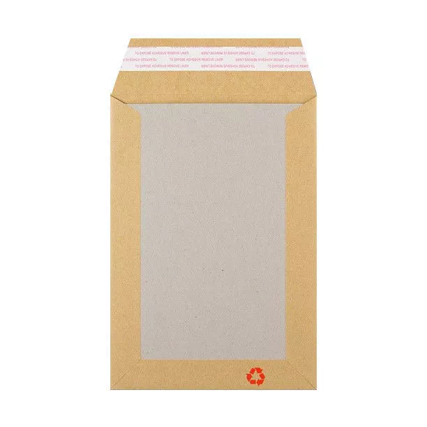 Hard Card Board Backed - Please Do Not Bend - Envelopes Manilla Brown - All Size 3