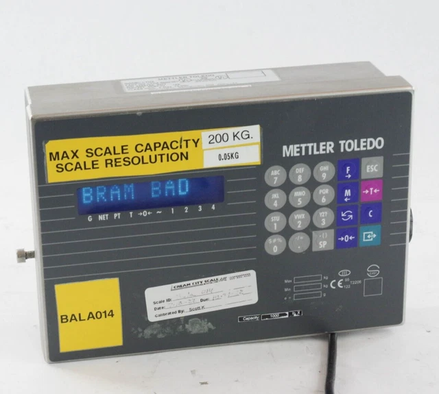 Mettler Toledo LYNX Bilancia Digitale Indicatore Artigianale Ltha 0000 000
