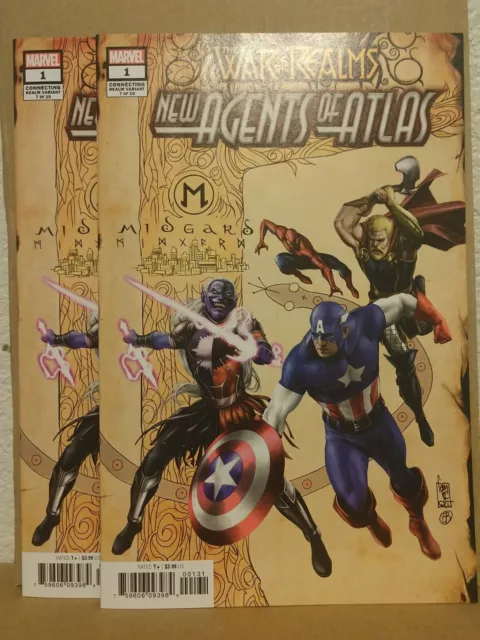 War of the Realms: New Agents of Atlas #1 NM Connecting cover 🔥 Many 1st Apps