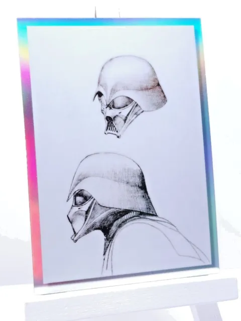 2022 Star Wars Chrome Galaxy Original Trilogy Concept Art Insert Card *YOU PICK*