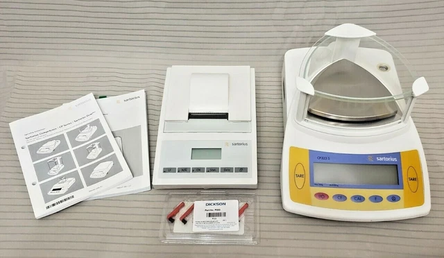 Sartorius Balance (Model: Cp323 S) + Data Printer (Ydp 03-0Ce) Bundle Lot + More