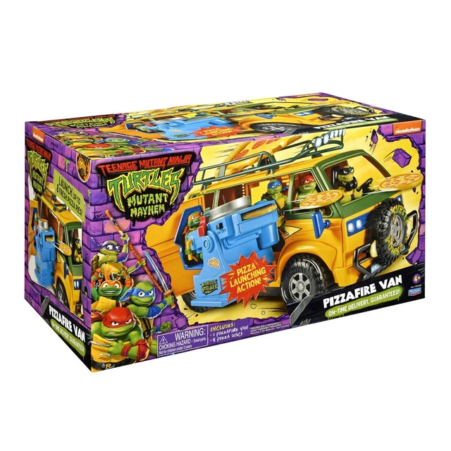 Teenage Mutant Ninja Turtles Pizza Fire Delivery Van