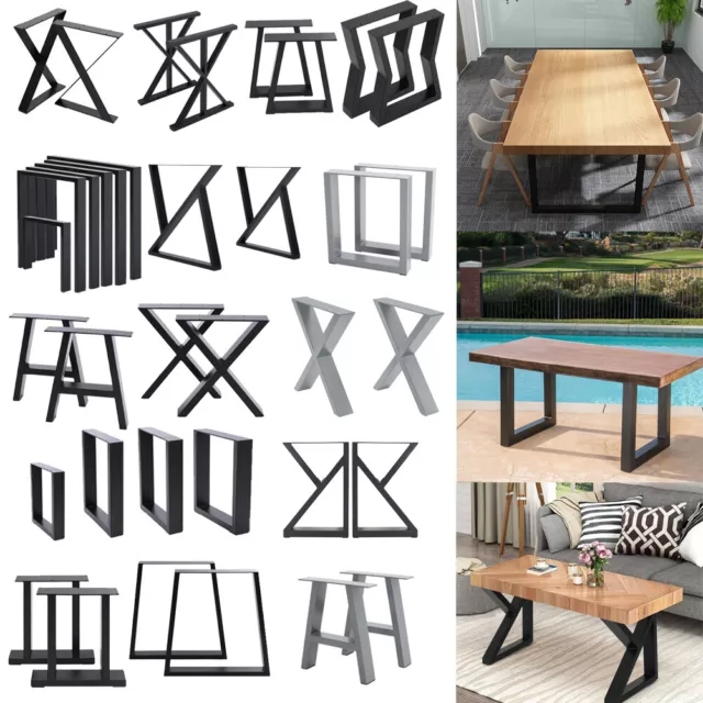 TABLE LEG HEAVY Duty Metal Dining Coffee Bench Office Desk A X