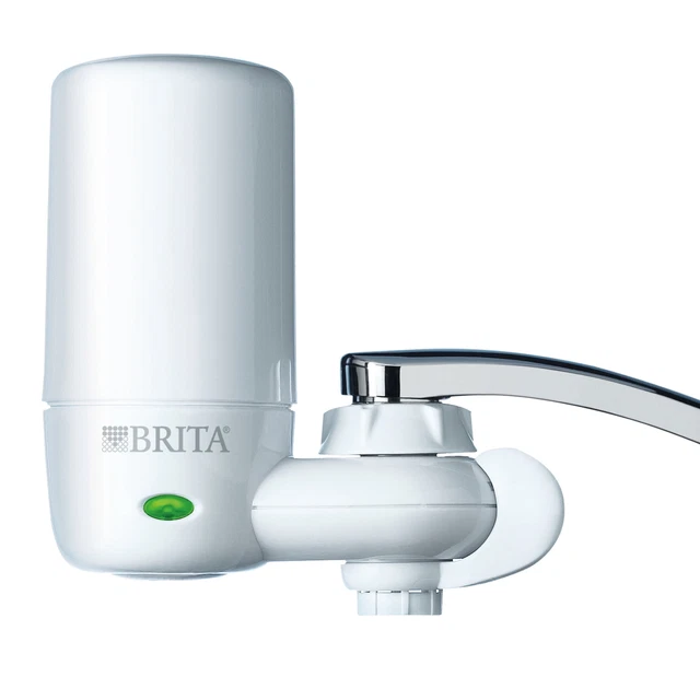 BRITA TAP WATER Faucet Filtration System with 2 Filters /Filter Change
