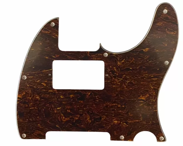 PG-9562-TORT 3-Ply 8-Hole Tortoise Humbucker Pickguard for Fender Tele