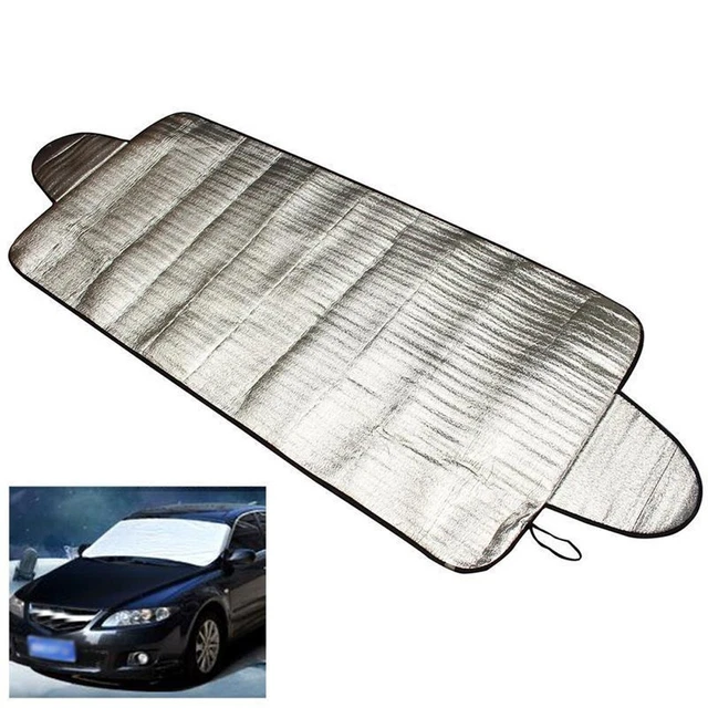Pare-Brise Gel Housse Protection 70x150cm Anti-uv Démontable Universels