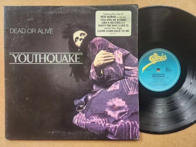 DEAD OR ALIVE - YOUTHQUAKE -gatefold -  LP